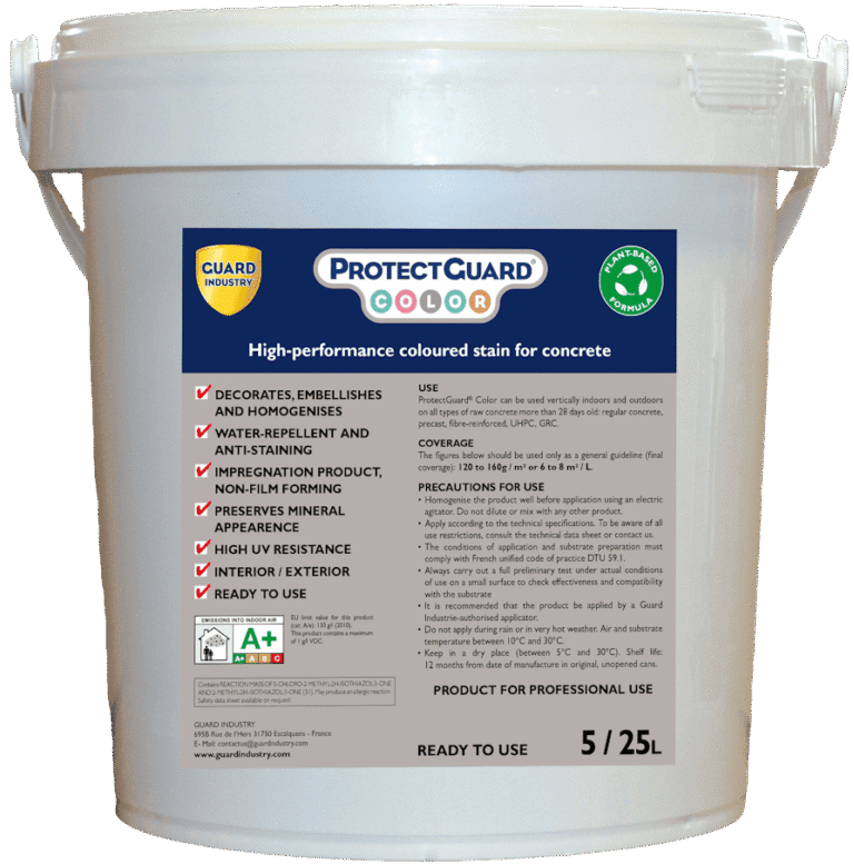 Protectguard Color Coloured concrete stains – Guard Industry