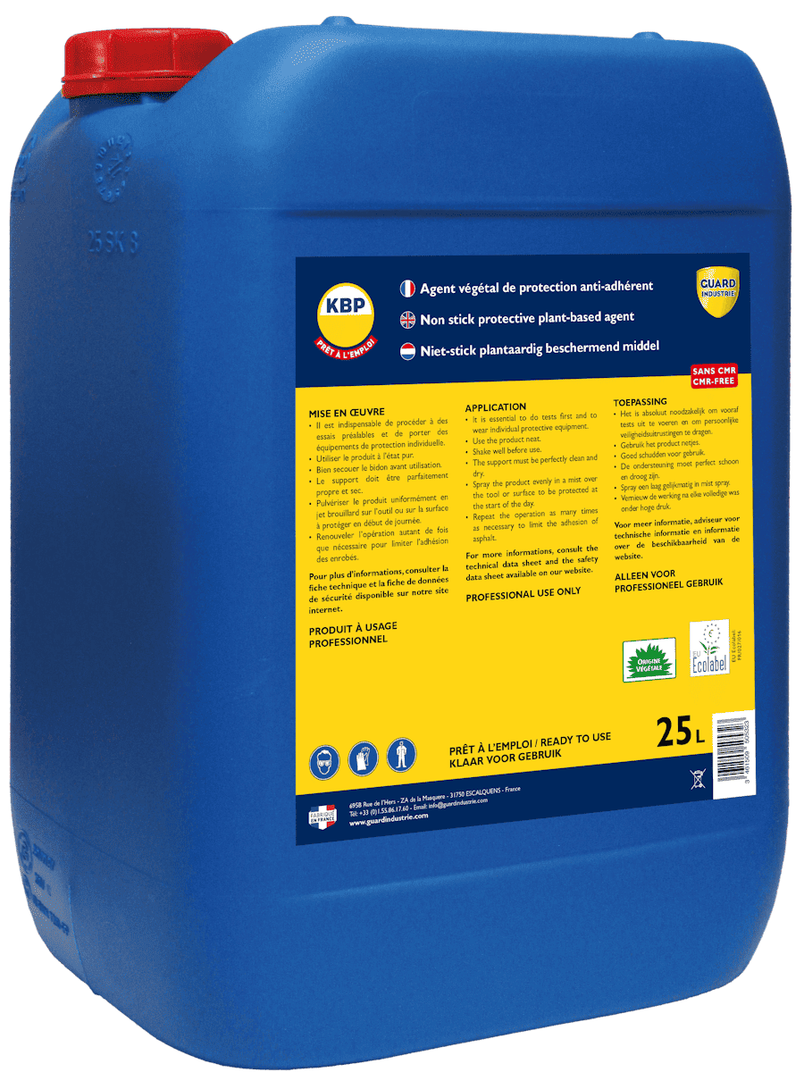 Bidon Kem bitume protect equipment protection for concrete build up 25L